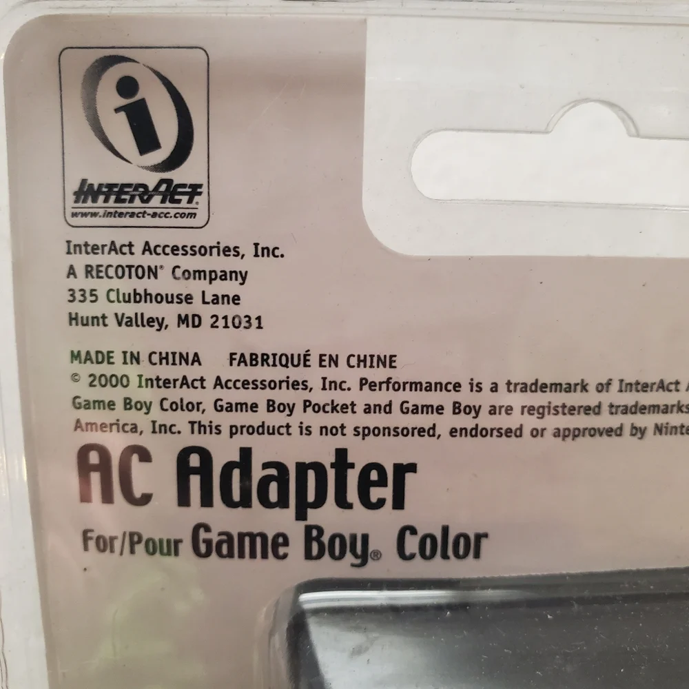 Gameboy Adapter NWT